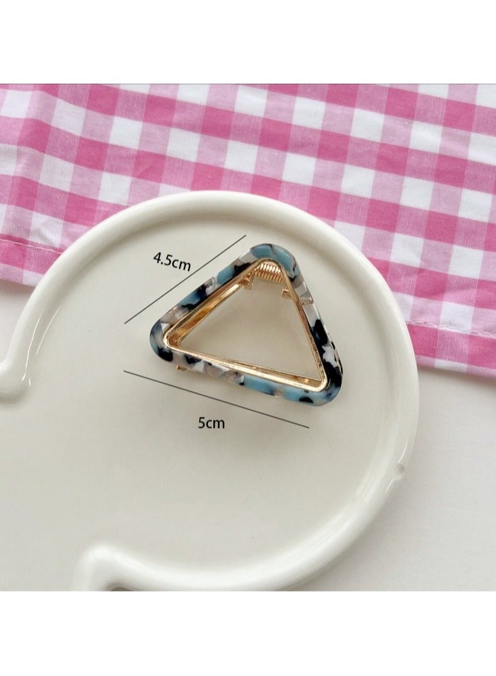 Goolsky Chic Geometric Acetate Hair Claw Clamps Metal Hair Crab Women Girls Hair Clip Leopard Hairpin Hair Crab Hair Accessories, ideal choice for gifts - Image 3