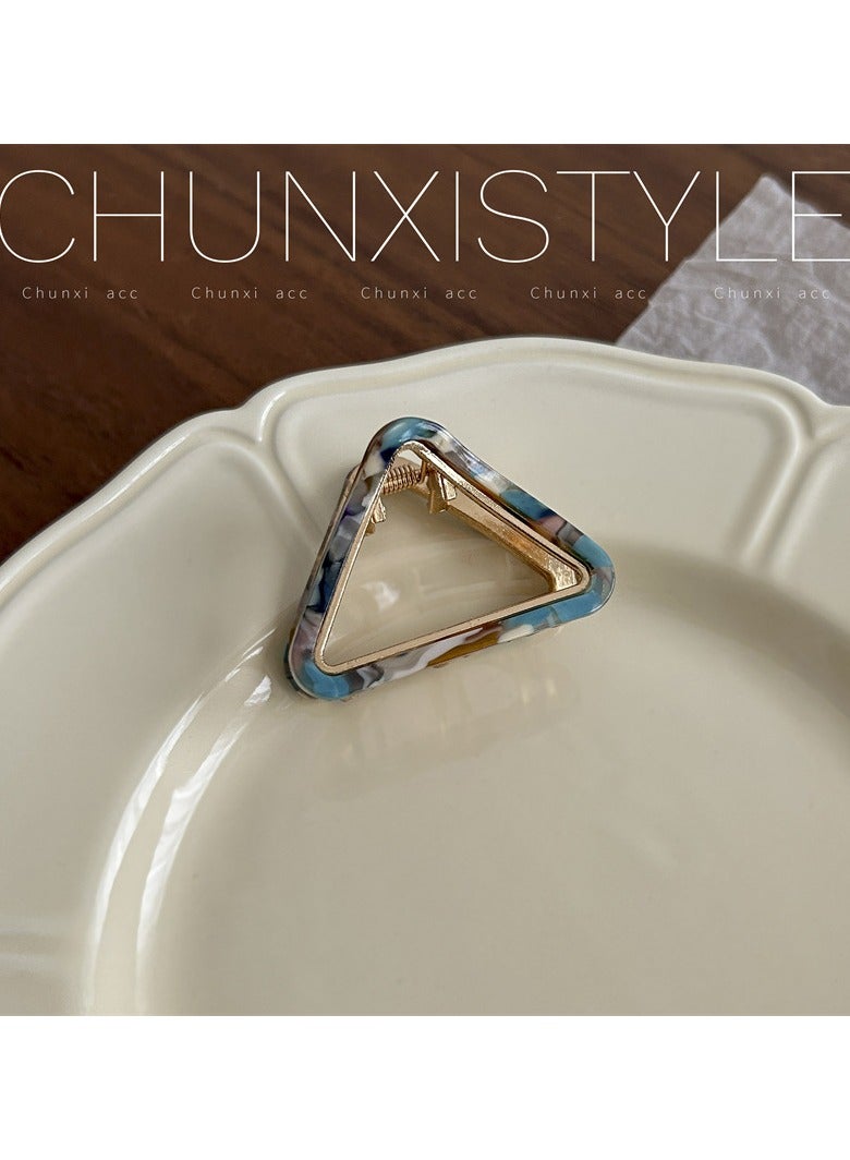 Goolsky Chic Geometric Acetate Hair Claw Clamps Metal Hair Crab Women Girls Hair Clip Leopard Hairpin Hair Crab Hair Accessories, ideal choice for gifts - Image 4