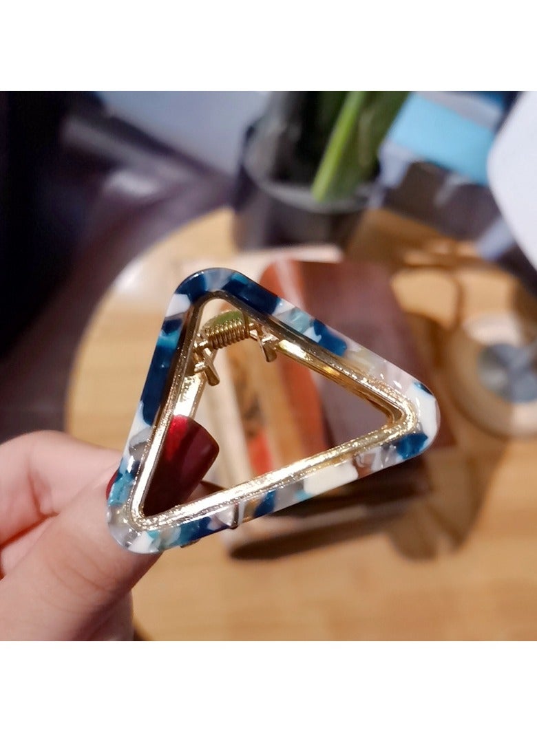 Goolsky Chic Geometric Acetate Hair Claw Clamps Metal Hair Crab Women Girls Hair Clip Leopard Hairpin Hair Crab Hair Accessories, ideal choice for gifts - Image 1