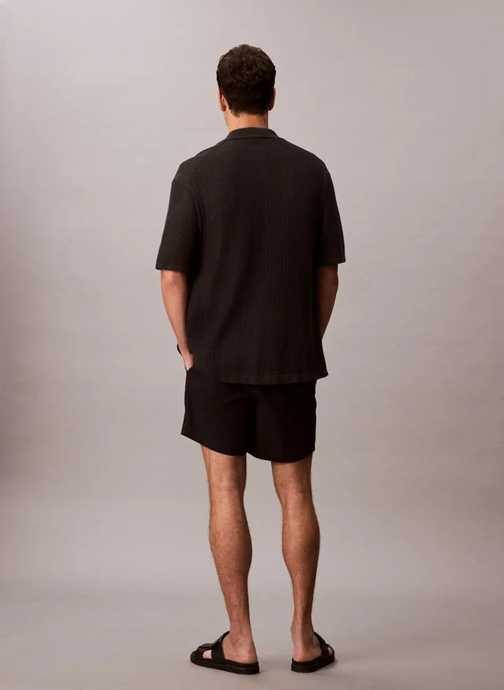 CALVIN KLEIN Seersucker Pull On Shorts