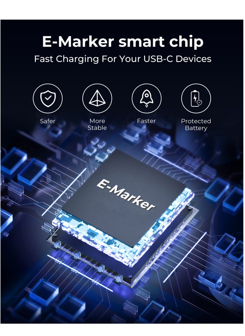VOLTME - 60W USB Type A to Type C Fast Charging Cable 3M (10FT), Durable Silicone, Compatible with iPhone 16/15/15 Pro/15 Plus/15 Pro Max, iPad Mini 6/Pro 2022, MacBook Air, Samsung Galaxy S25/S24/S23, and All Type C Enabled Devices - Tangle-Free, Supports High-Speed ​​Data Transfer - White - Image 1