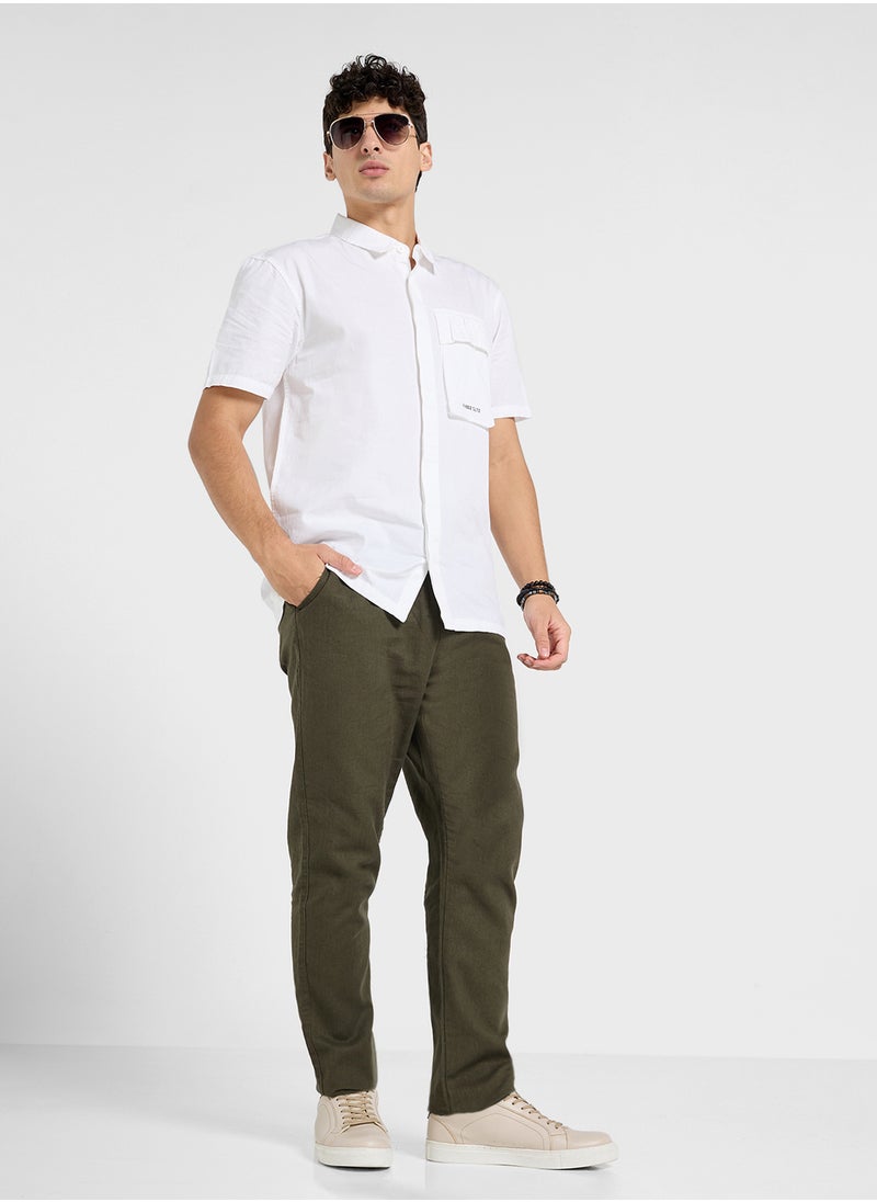 BRAVE SOUL - Linen Pants - Image 1