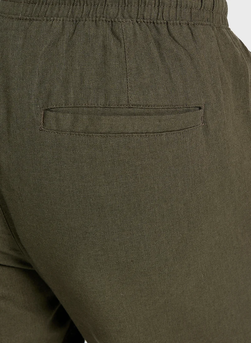 BRAVE SOUL Linen Pants