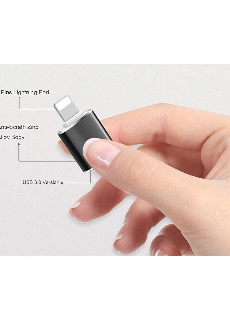 Generic - Lightning  male to USB3.0  female Adapter OTG for iPhone/iPad to Connect Card Reader, USB Flash Drive, U Disk, Keyboard & Mouse - Image 1