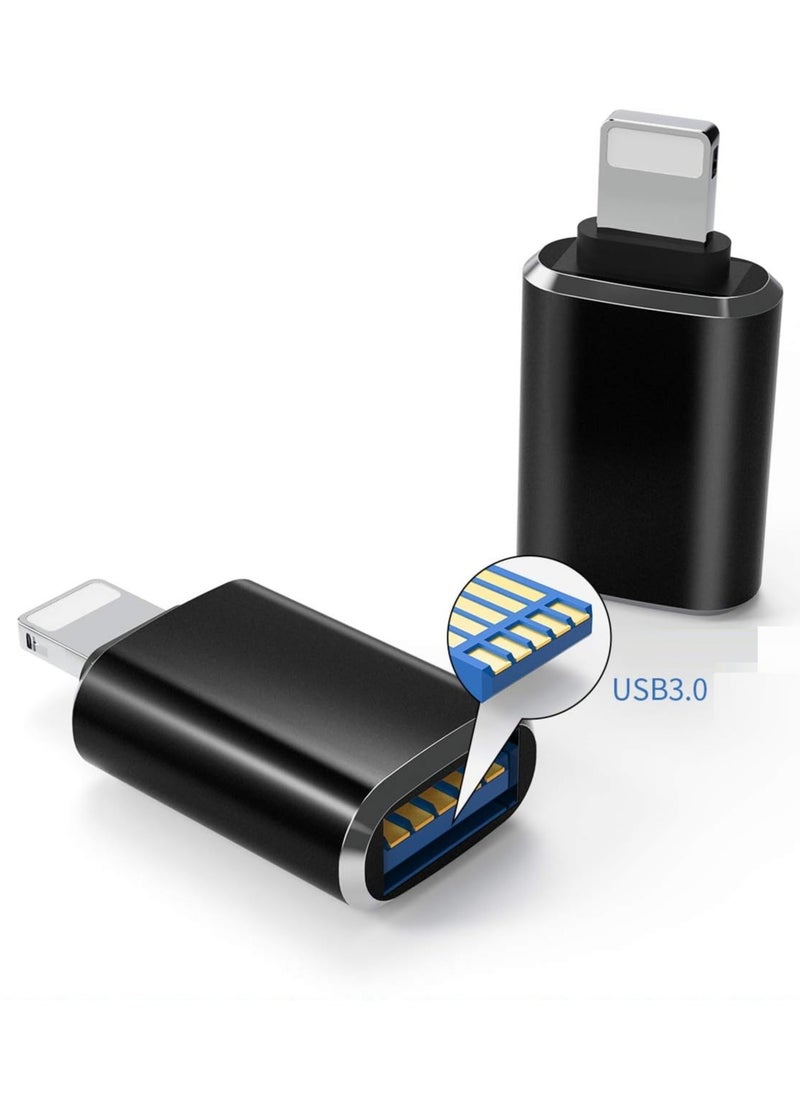 Generic - Lightning  male to USB3.0  female Adapter OTG for iPhone/iPad to Connect Card Reader, USB Flash Drive, U Disk, Keyboard & Mouse - Image 1