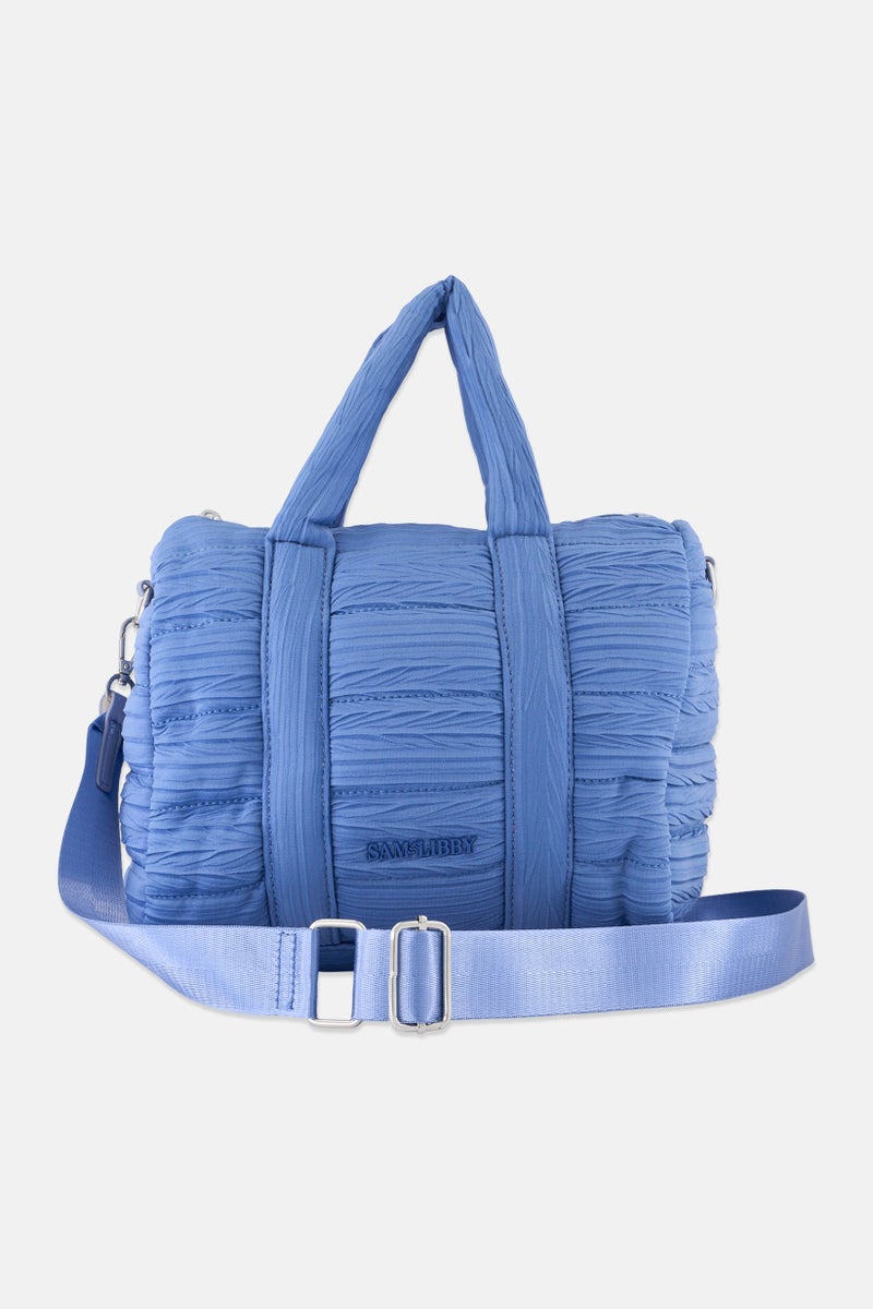 Sam And Libby حقيبة ساتشيل مبطنة للنساء، زرقاء - Image 2