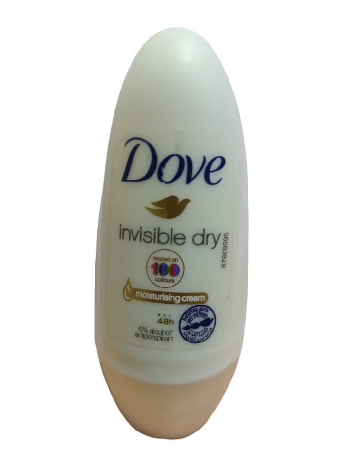 دوف مزيل عرق رول 50 مل انفيزبل دراي