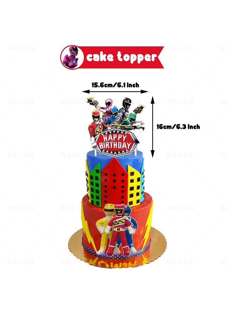 زينة حفلة عيد ميلاد باور رينجرز - Image 5