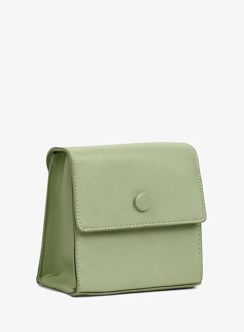 Haute Sauce  Galina Green Cross Body Bag for Women | Best Price UAE