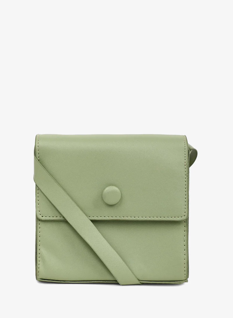 Haute Sauce  Galina Green Cross Body Bag for Women | Best Price UAE