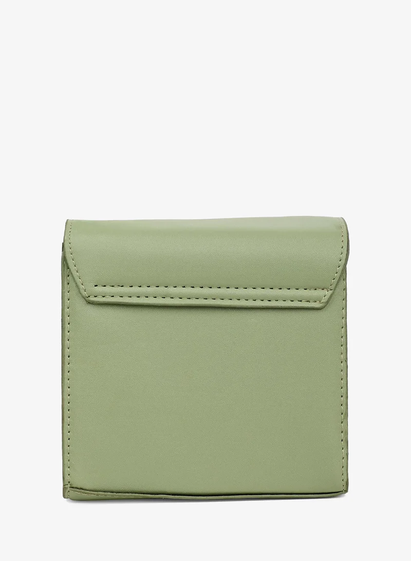 Haute Sauce Galina Green Cross Body Bag