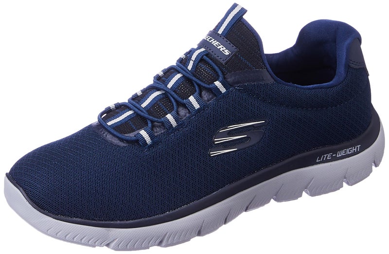 Skechers Mens Summits - 52811ID Navy Casual Shoe - 6 UK (7 US) (52811ID-NVY) - Image 1