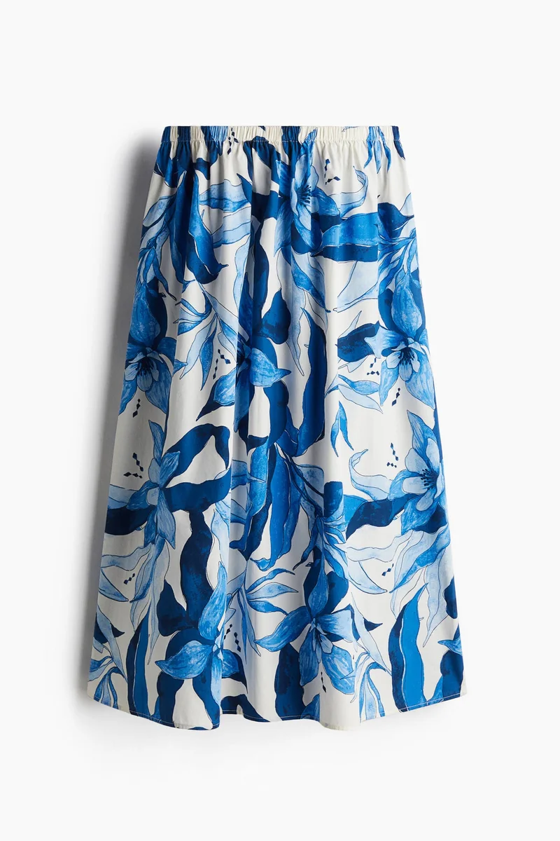 اتش اند ام تنورة بحافة واسعة