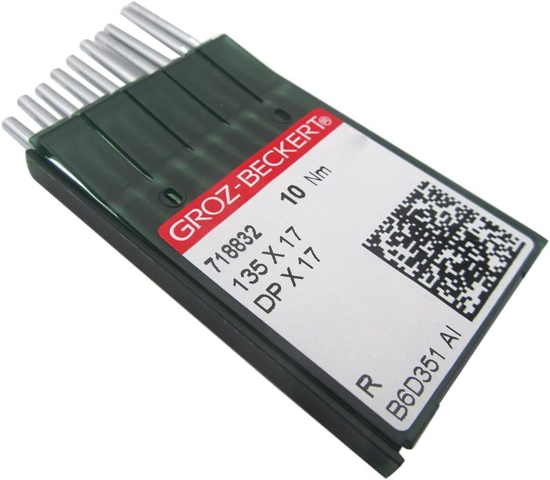 ckpsms GROZ-BECKERT Needle in Clear Plastic Box- 100 Groz-Beckert 135X17 DPX17 SY3355 for Industrial Walking Foot Machine Needles (Needle Size:DPX17 24/180) - Image 3