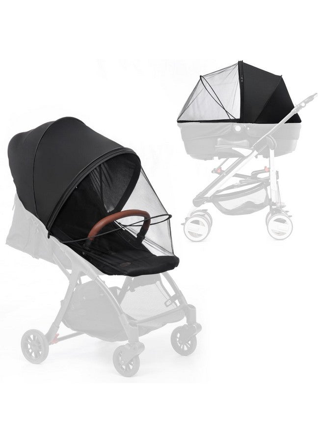 DUOMI 2-in-1 Stroller Sun Shade and Mosquito Net Cover - Universal Breathable Baby Cover With Two-Way Zipper for Extender - Image 1
