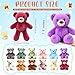 LaRandom 12 Pcs Bears Stuffed Animal Bulk 10 Inch Cute Small Stuffed Bear Plush Toy for Birthday Baby Shower Wedding Party Decorations Centerpieces Favors - Image 4