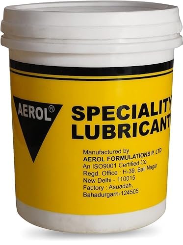 Aerol Silicone Grease, Grade 17-2 (1kg)|Excellent High & Low Temperature Resistance (Water White Colour)| Lubricates Plastic & Rubber Parts |Water resistant |Serviceable Temperature -40 to 200 C - Image 2