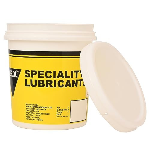 Aerol Silicone Grease, Grade 17-2 (1kg)|Excellent High & Low Temperature Resistance (Water White Colour)| Lubricates Plastic & Rubber Parts |Water resistant |Serviceable Temperature -40 to 200 C - Image 4