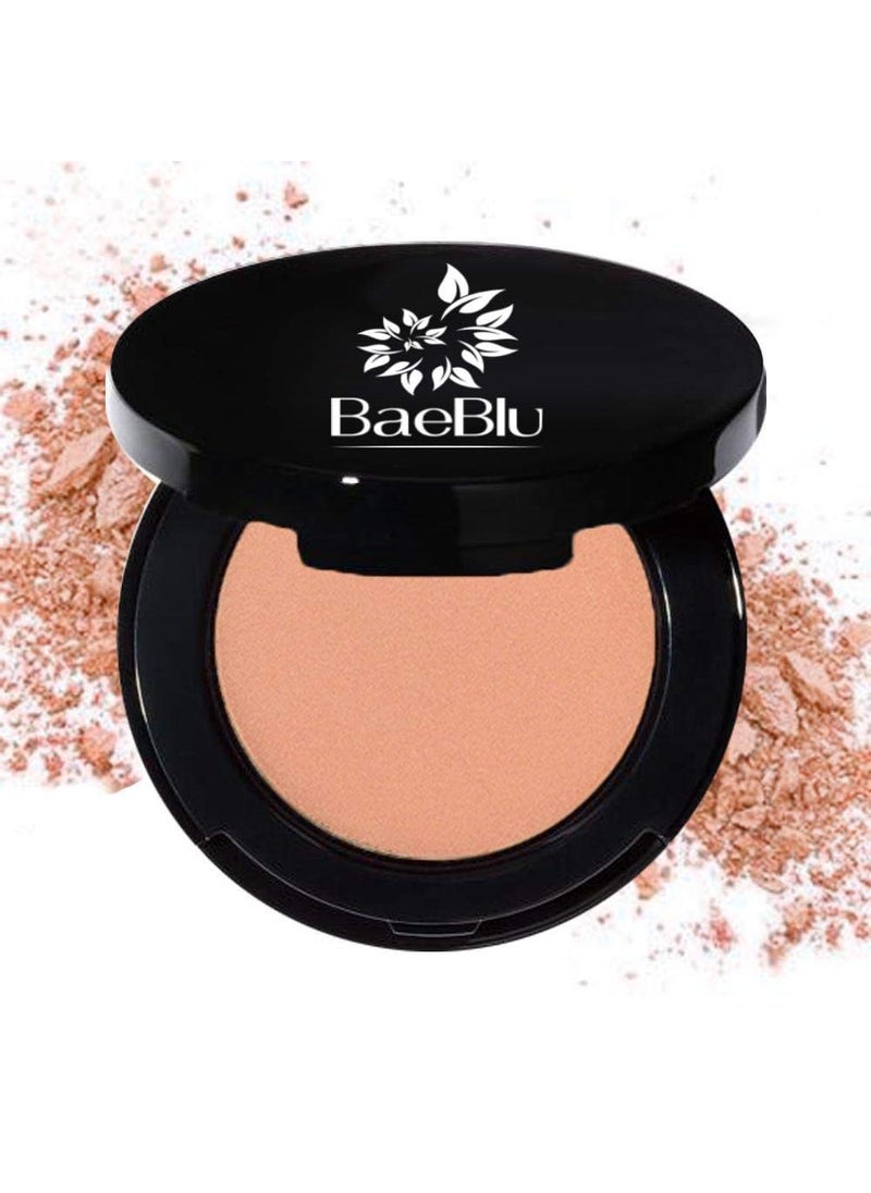 BaeBlu - Organic Blush 100% Natural Pressed Mineral Powder, Made in the USA, Avalon - Image 1