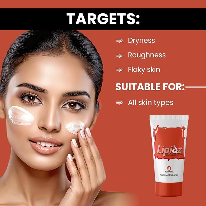 ETHIGLO Lipidz_Cream with Skin-Essentials - Restores Skin Barrier : 50gm - Pack of 1 - Image 2