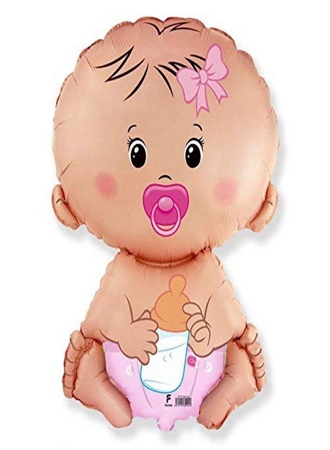 بالونات LA Balloons 901752 من رقائق معدنية وردية فاتحة، 26 بوصة، عبوة من قطعة واحدة