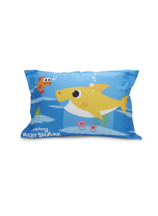 BABY SHARK - Baby Shark Musical Warm Plush Throw Blanket That Plays The Baby Shark Theme Song Extra Cozy And Comfy For Your Toddler - Image 1