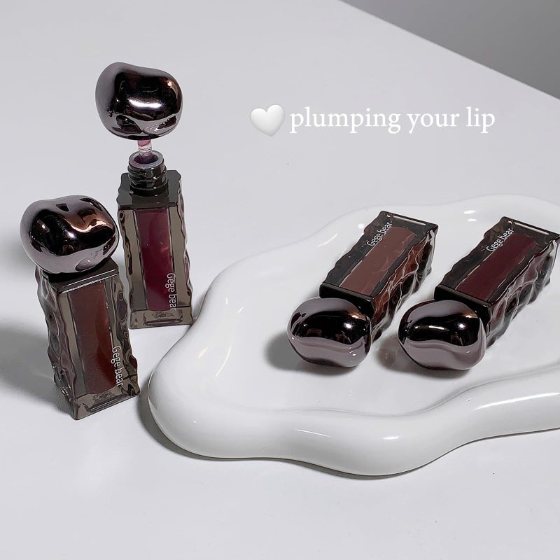 DENESTUP 3 Colors Lip Gloss Set Shine Glossy Plumping, Moisturizing Smooth Soft Glass Finish Liquid Lip Gloss Tint for Glowy Hydrated Lips Makeup Set For Girls And Women (B) #5#6#7 - Image 3