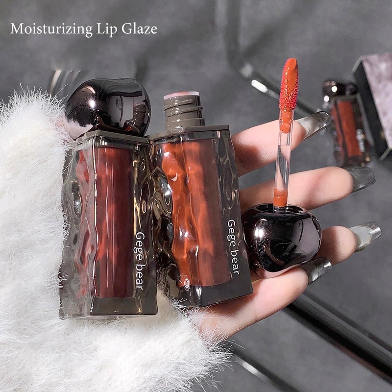 DENESTUP 3 Colors Lip Gloss Set Shine Glossy Plumping, Moisturizing Smooth Soft Glass Finish Liquid Lip Gloss Tint for Glowy Hydrated Lips Makeup Set For Girls And Women (B) #5#6#7 - Image 2