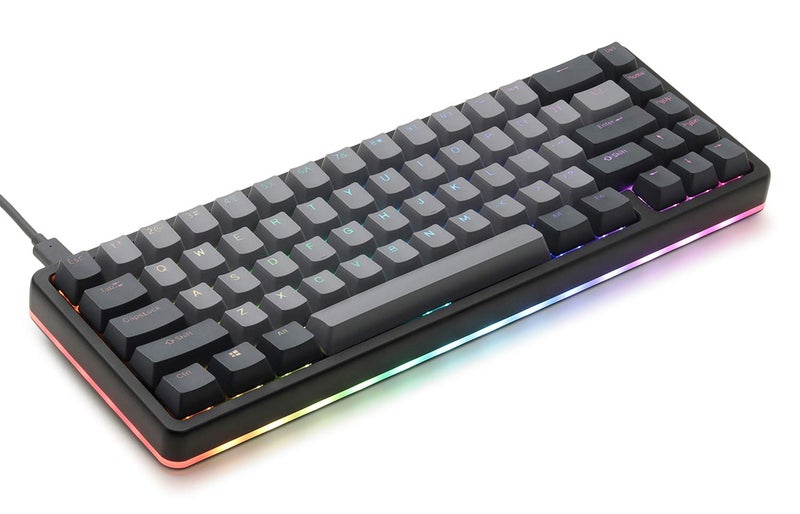 DROP ALT High-Profile Mechanical Keyboard — 65% (67 Key) Gaming Keyboard, Hot-Swap Switches, Programmable Macros, RGB LED Backlighting, USB-C, Doubleshot PBT, Aluminum Frame (Cherry MX Blue, Black) - Image 3