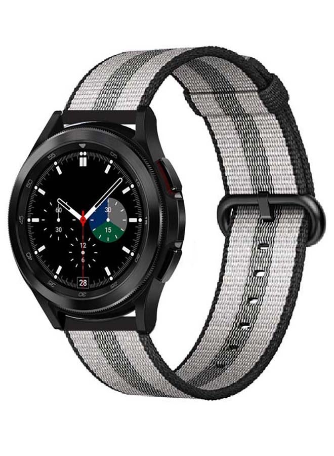 Perfii Replacement Band For Samsung Galaxy Watch4 Black Stripe - Image 2