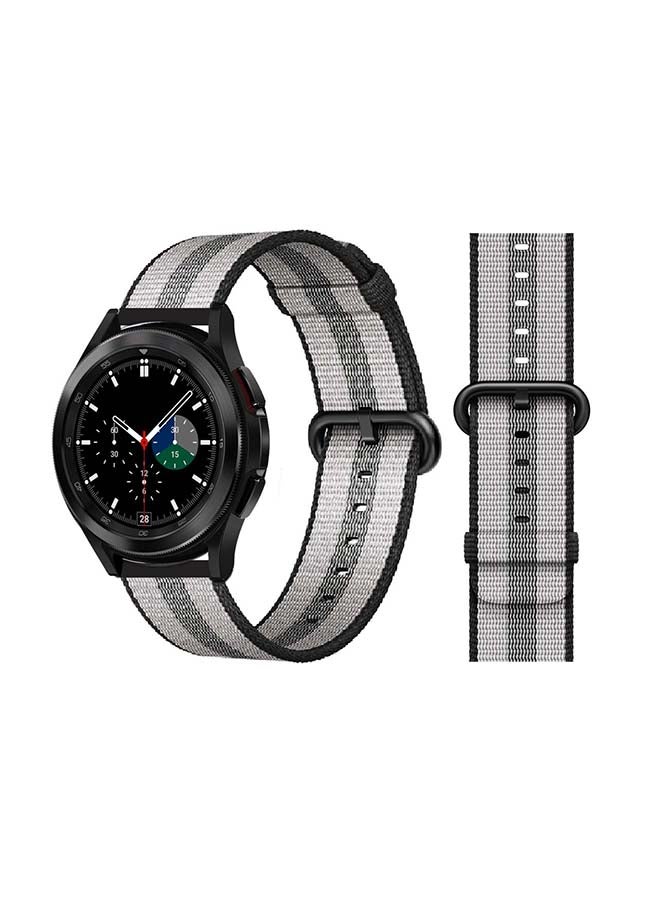 Perfii Replacement Band For Samsung Galaxy Watch4 Black Stripe - Image 1