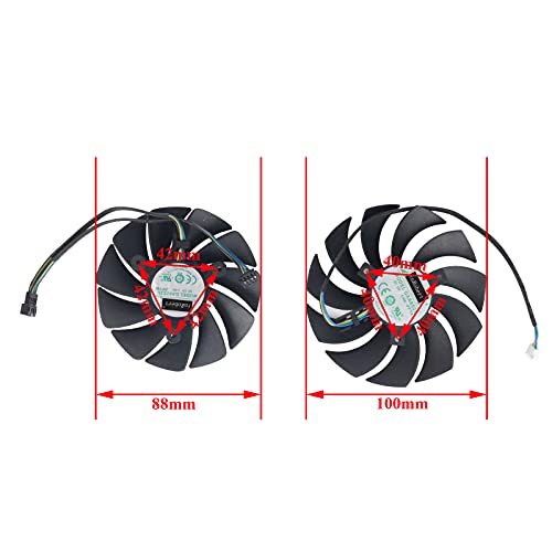 inRobert 88mm GA92S2U 100mm GAA8S2U RTX3070Ti RTX3070 Ti GPU Cooler for Zotac Gaming RTX 3070 Twin Edge Graphics Card Cooling Fan (Fan-AB) - Image 5