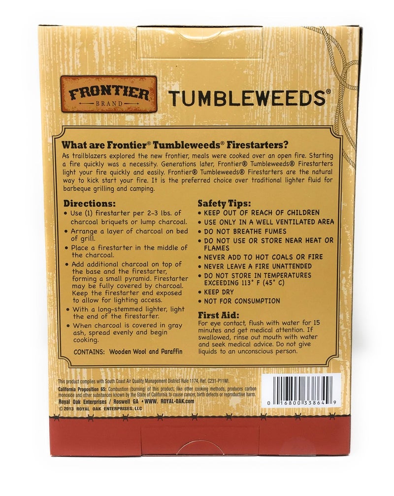 Frontier حزمة قيمة من مشعلات النار تامبل ويدز من رويال أوك إنتربرايزز ذ.م.م - فرونتير (حزمة 2) - Image 3