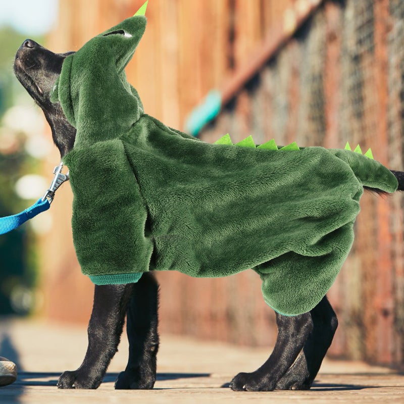 Dog Clothes Hoodie Pet Comfortable Coat Thickened Puppy Outfit Dog Cat Apparel - Image 5