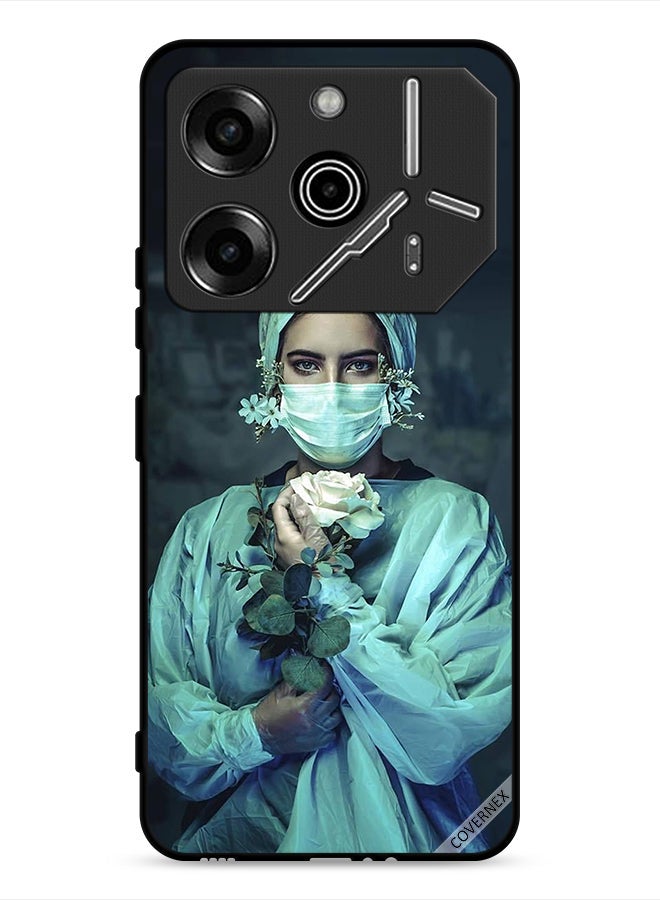 Covernex Tecno Pova 6 Pro 5G Protective Case Cover Nurse Art - Image 1