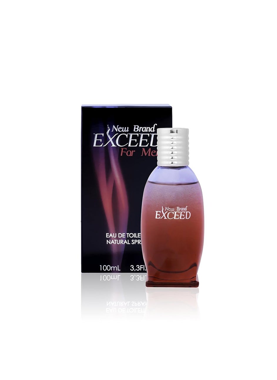 NEW BRAND New Brand Exceed for Men  33 oz EDT Spray 