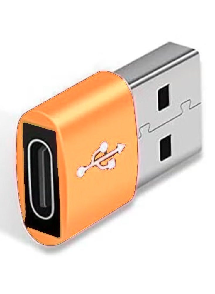 OTG USB-C to USB 3.0 , for mobile devices with type c for charging and data transmission , small and light, easy to carry , charging and data transmission Adapter 5Gbps – Multicolour - Image 1