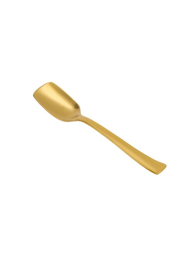 ROSTON Cutlery Set Stainless Steel Gold Premium Spoon Set Luxury Dinning tabelware Gift for House Warming (ICE-Cream Spoon) - Image 3