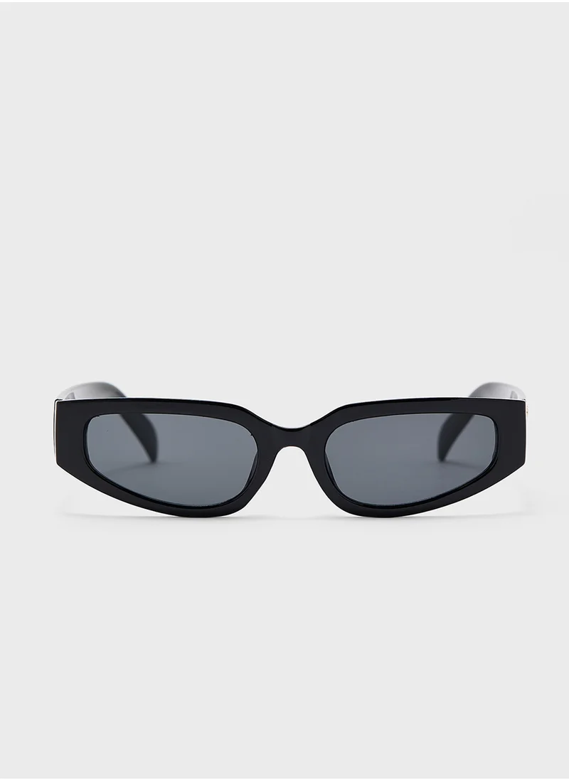 ايلا Angular Rectangular Len Sunglasses