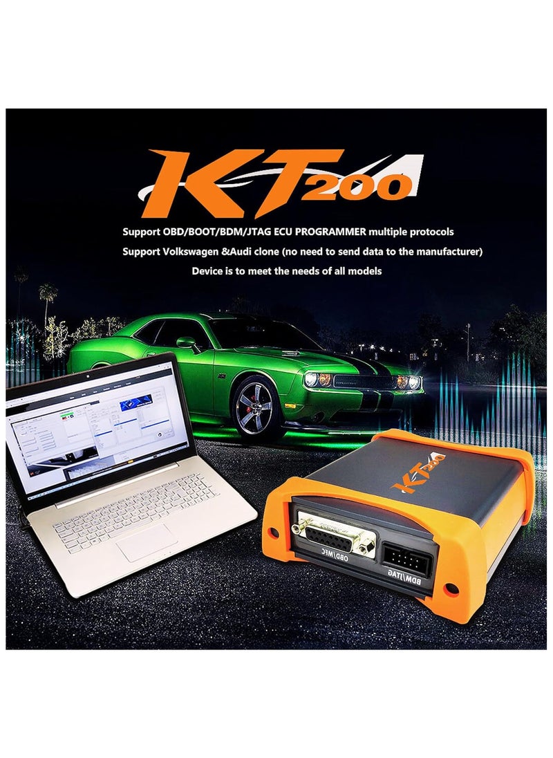 Generic - Car ECU Programmer KT200 Support ECU Read Write Maintenance Tuning DTC Code Remove OBD/BOOT/BDM/JTAG Car Full Version Online - Image 1