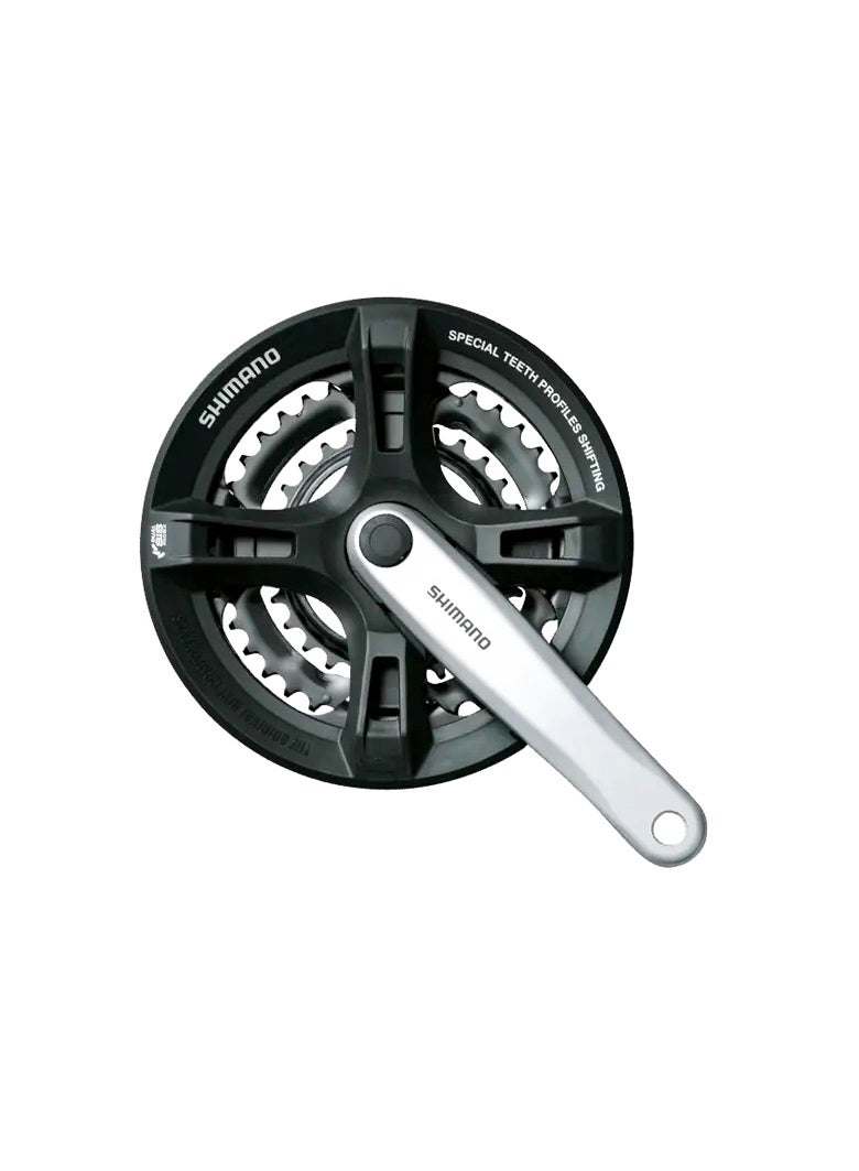 Shimano Tourney FC-M171 Triple Crankset (48-38-28T)