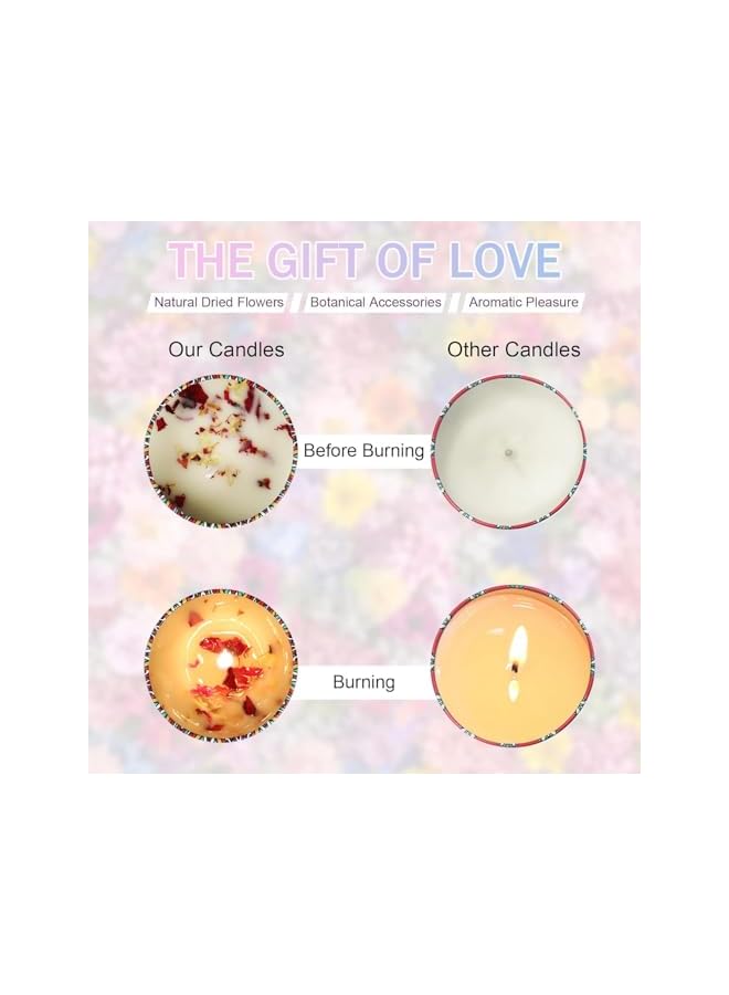 The Bros طقم هدايا من 6 شموع معطرة، شمعة للعلاج بالروائح، شموع معطرة للمنزل، مثالية لعيد الميلاد، عيد الشكر، عيد الأم، هدايا لتخفيف التوتر للنساء - Image 5