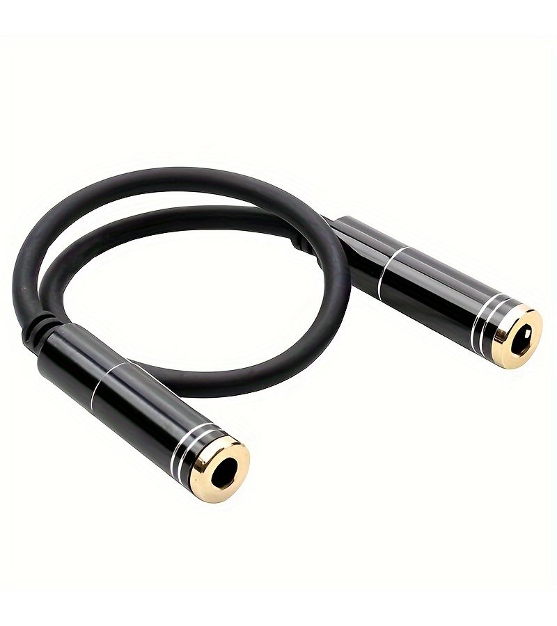 3.5mm Female To Female Aux Stereo Cable 1/8 Inch Headset Extender Car Cord - Image 5