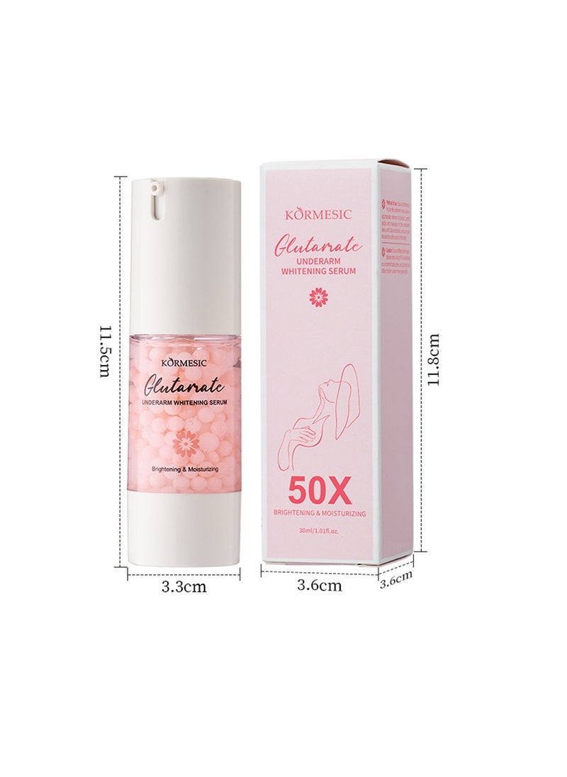 Kormesic Glutamate Underarm Cream Dark Spot Remover for Body and Intimate Area-Brightening  Underarm Cream  for Armpit, Intimate Area, Underarm, Knees, Elbow and Neck (30ml 1.01fl.oz)  - Image 5