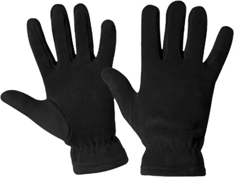 بيليفانتي كولكشن Unisex Thermal Underwear Bottom Top Set Polar Neck Collar Polar Gloves Polar Headphone Set Black