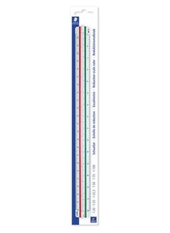STAEDTLER 561 98-4BK TRIANGULAR SCALE RULER 300MM Reduction Scale (1:20, 1:25, 1:33.3, 1:50, 1:75, 1:100)