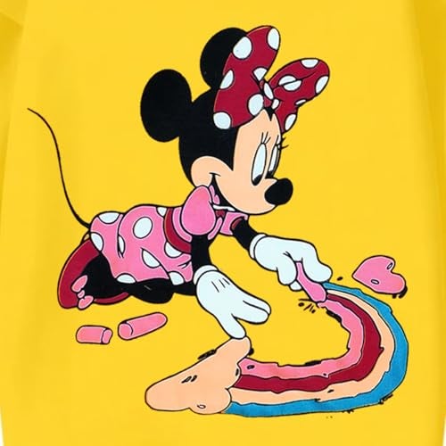 Kuchipoo Girls Regular Fit Round Neck Winterwear Hood (© Disney-HOD-204, 9-10 Years, Multi-Colored) - Image 3