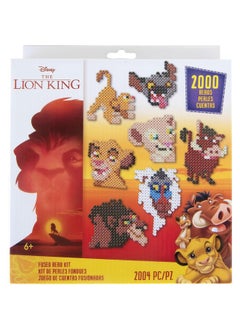 Perler Perler 80-57046 Disney's The Lion King Fused Bead Craft Activity Kit, Includes 9 Patterns, Multicolor, 2004 Pieces  - Image 1