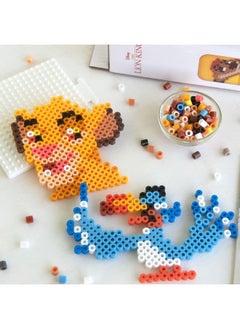 Perler Perler 80-57046 Disney's The Lion King Fused Bead Craft Activity Kit, Includes 9 Patterns, Multicolor, 2004 Pieces  - Image 5