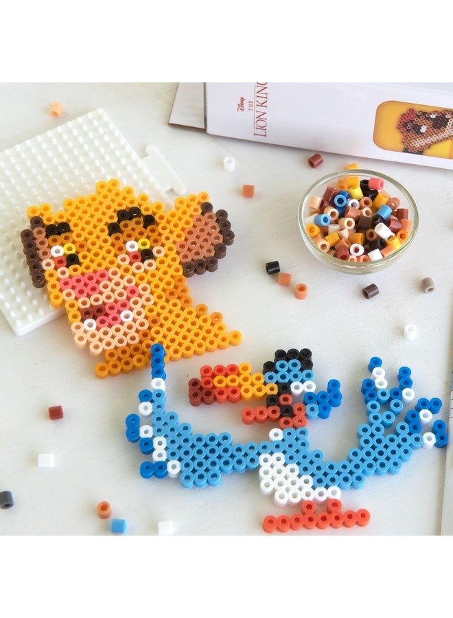 Perler 80-57046 Disney's The Lion King Fused Bead Craft Activity Kit, Includes 9 Patterns, Multicolor, 2004 Pieces - Image 5